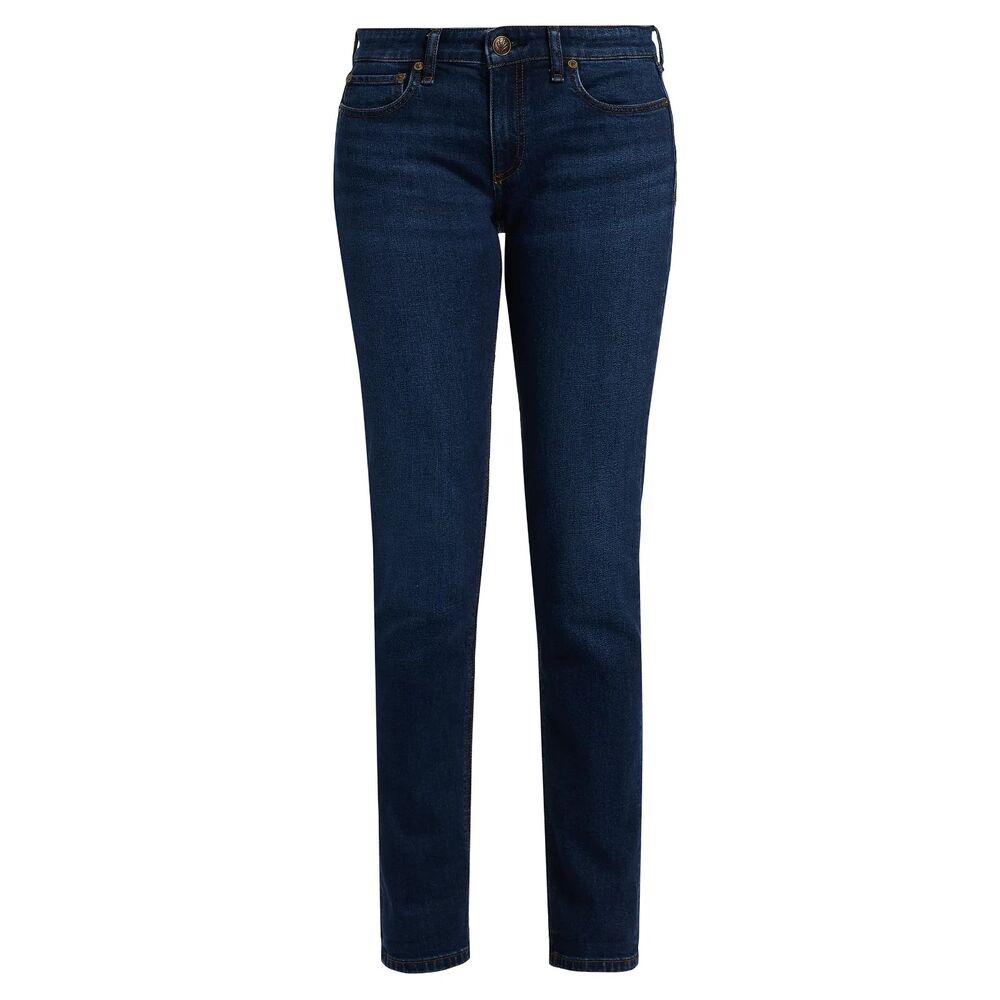 Rag & Bone Dre Skinny Jeans Dark Wash Size 26 Mid-Rise Stretch Denim